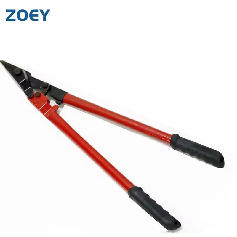ZOEY 12/18/24inch Steel Strap Scissors Manual Strapping Tool Cutter Portable Long Handle Steel Banding Cutting Strapping Machine