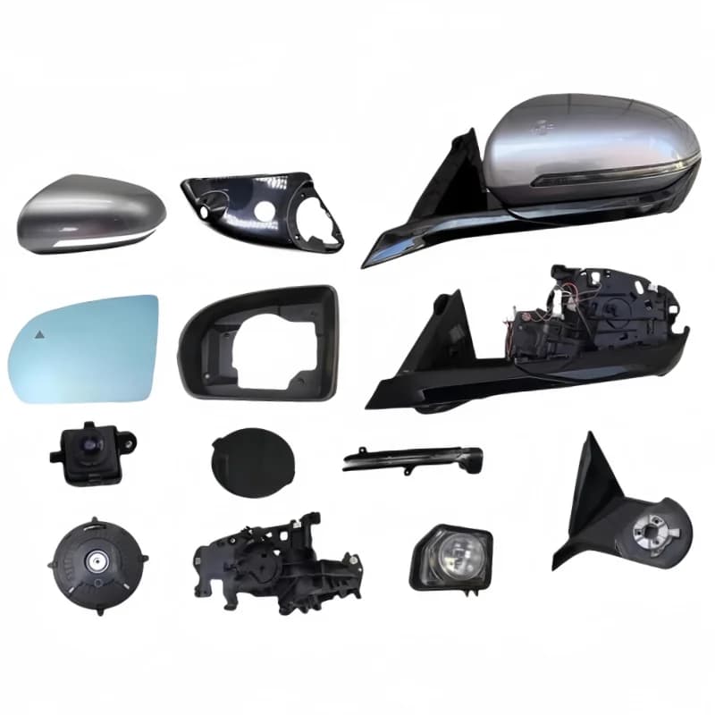 For BYD SONG PRO SONG PLUS ATTO 3 Auto Rear Heated Blind Spot Warning Mirror Glass Cover Frame Turn Signal Light Bottom
