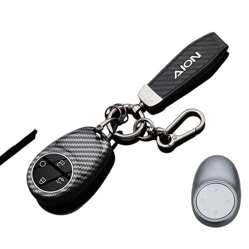Plastic Car Key Case Cover Shell Protector Fob Holder for GAC Aion N60 UT RT S Max I60 V Tyrannosaurus Y Accessories Keychain