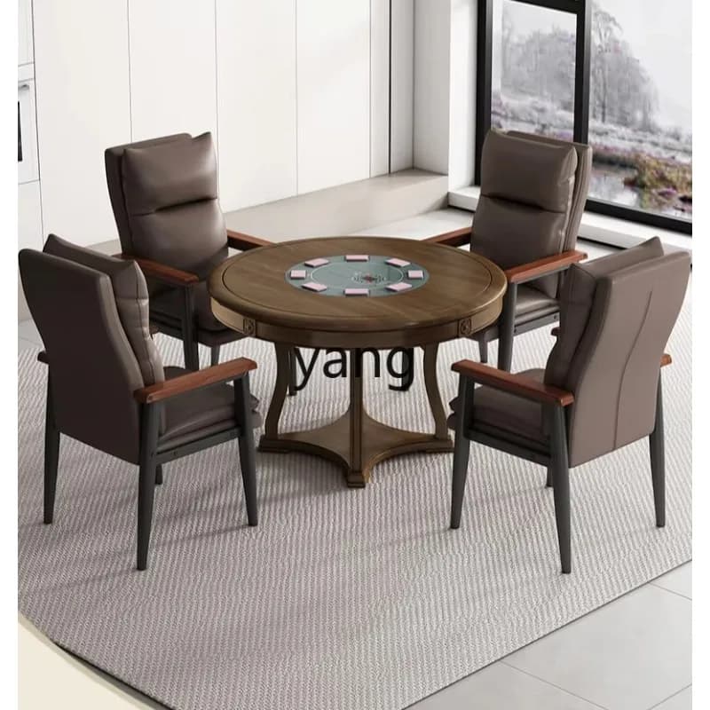 LMM Dou Dizhu egg poker machine automatic solid mahjong table integrated high-end dining table