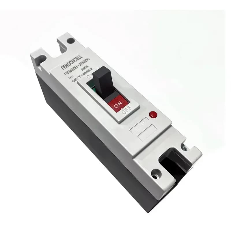 High Quality DC 250V Short-Circuit Protection Circuit Breaker for Solar PV Battery Pack