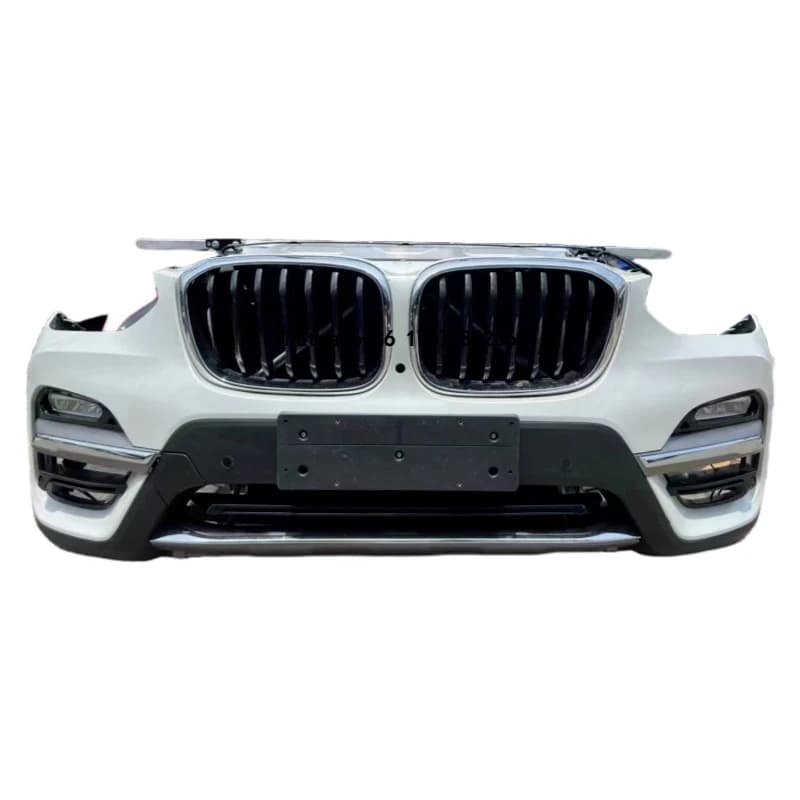 X3 G08.G01/X4 G02 Front Bumper Assembly Radiator Headlights-High Quality Bolt-On Installation Durable Protection Decoration