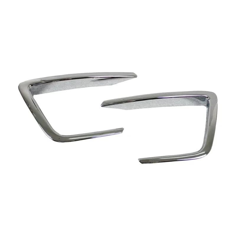 Chrome Front Fog Light Lamp Cover Decoration Sticker Trim For Ford Expedition 2018 2019 2020  ABS