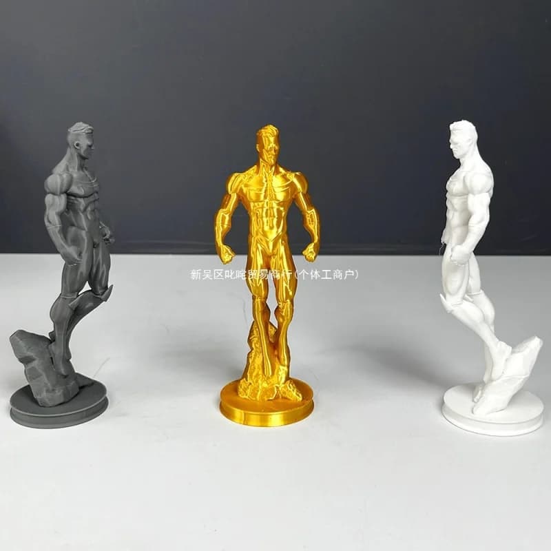 Invincible Unstoppable Hero Main Universe Mah San Cai 3D Printed Action Figure Model Decoration Item