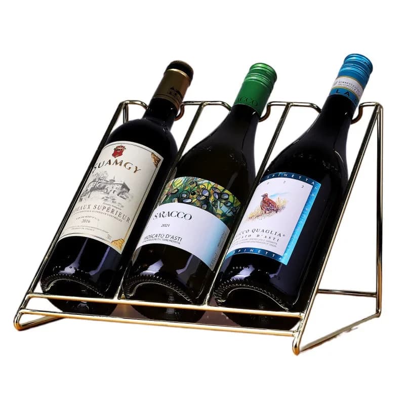 Shelves, living room wine cabinet, home dining table decorations, light luxury, modern simplicity