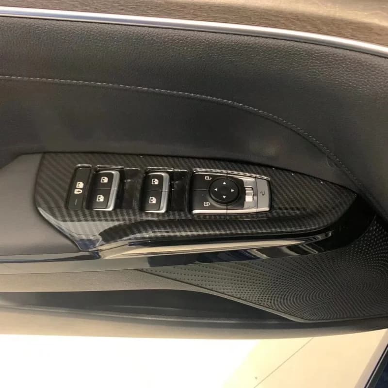 Suitable For KIA K5 2020-2023 automotive headlight adjustment/glass switch glass lift panel decoration accessories
