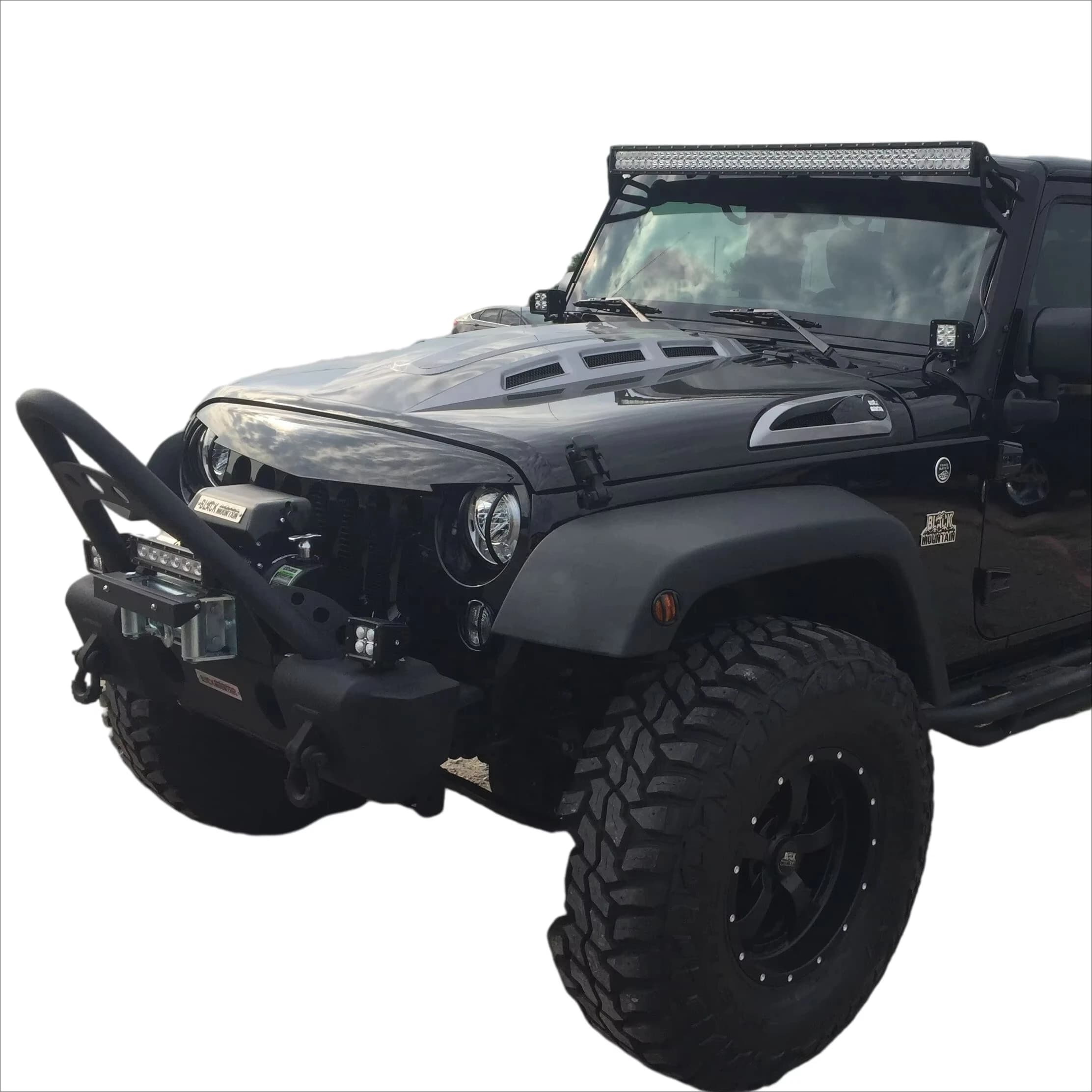 Current Front Bumper-COS49132 for  Wrangler 2007+-2017 and 2018+JL