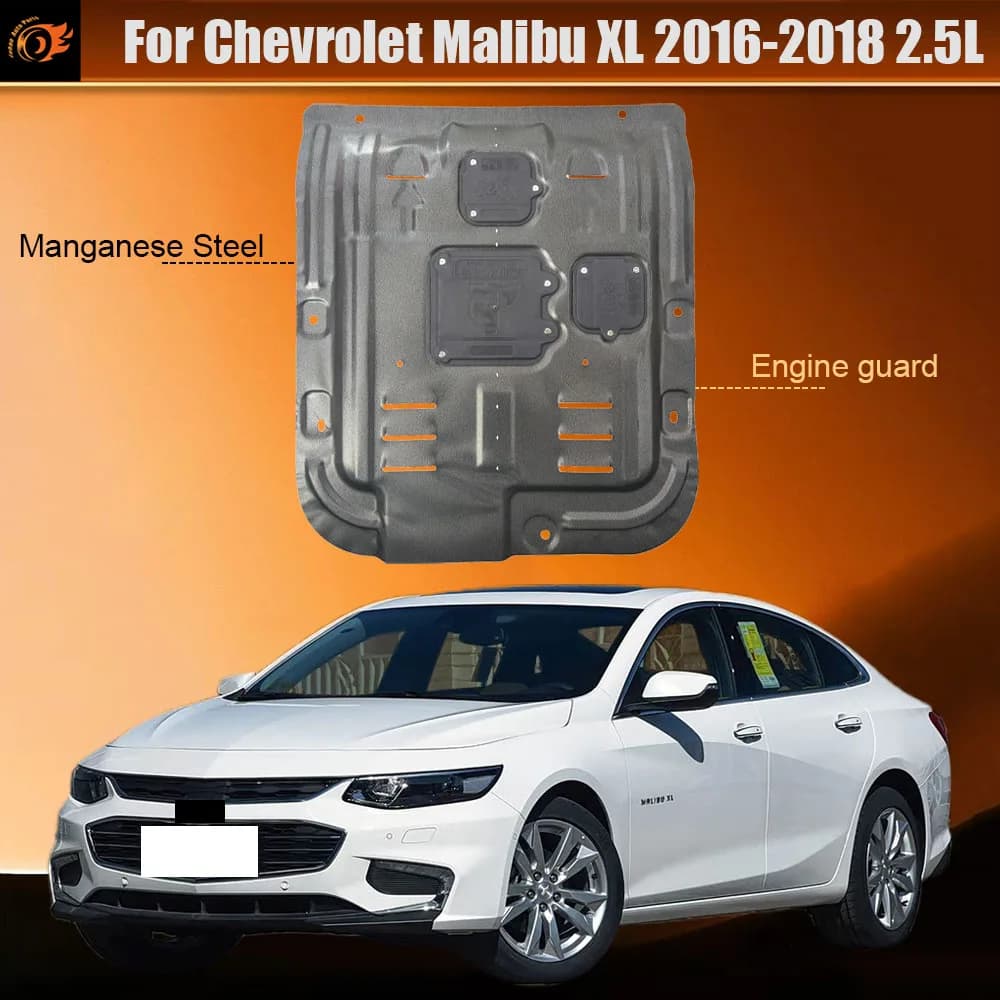 Under Engine Splasher Shield Guard Mud Fender Plate Cover Mudguard Protector For Chevrolet Malibu‌ XL 2016-2018 2.5L