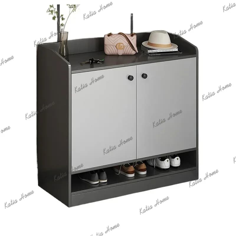 Factory Direct Korea Push Pull Shoe Cabinet Dustproof Design Luxury Living Room Shoe Cabinets Drawers Apartments Szafka Na Buty