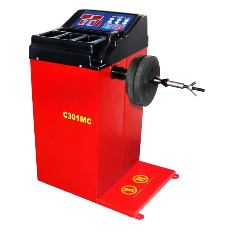 Motorcycle Wheel Balancer, High Precision Tire Balancing Machine for Motorbike