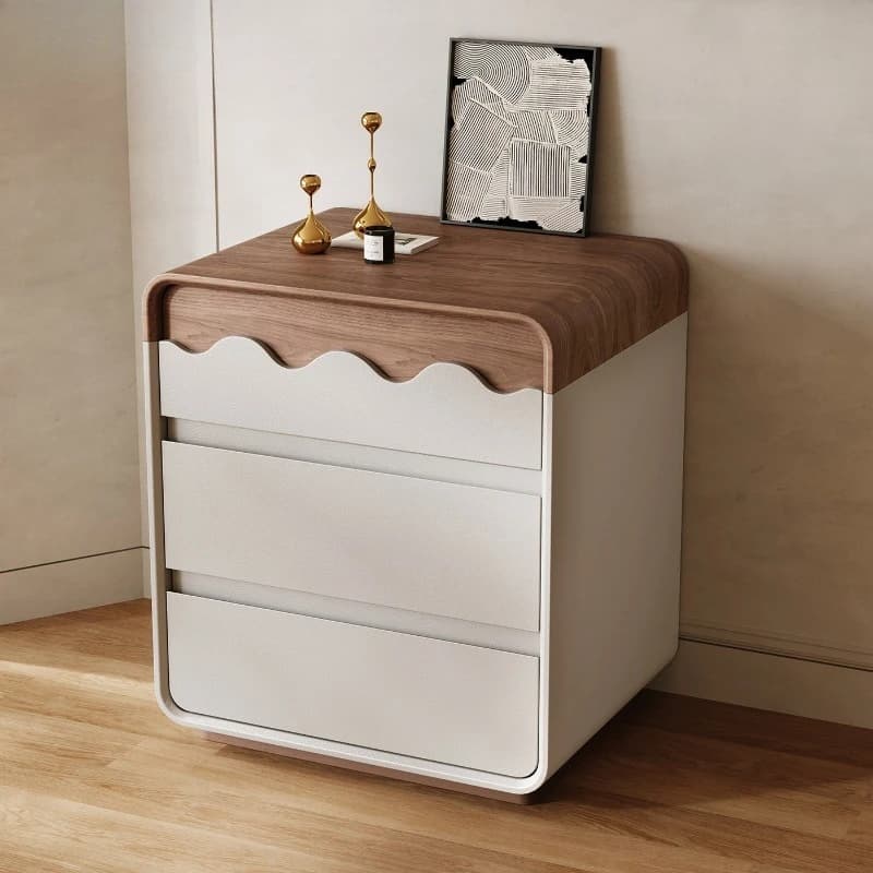 Vintage Decorative Nightstand Compact Living Room Bedside Table Apartment American Mesa Cabeceira Storage Bedroom Furniture
