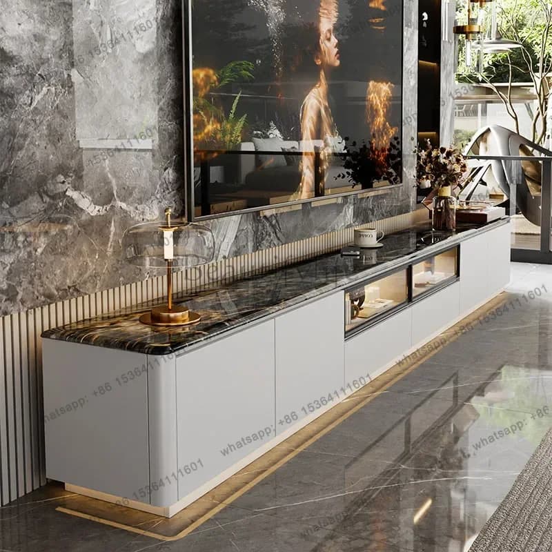 Luxury Modern Tv Stands Aesthetic Organizer Universal Center Designer Tv Table Living Room Dressers Archivadores Home Furniture