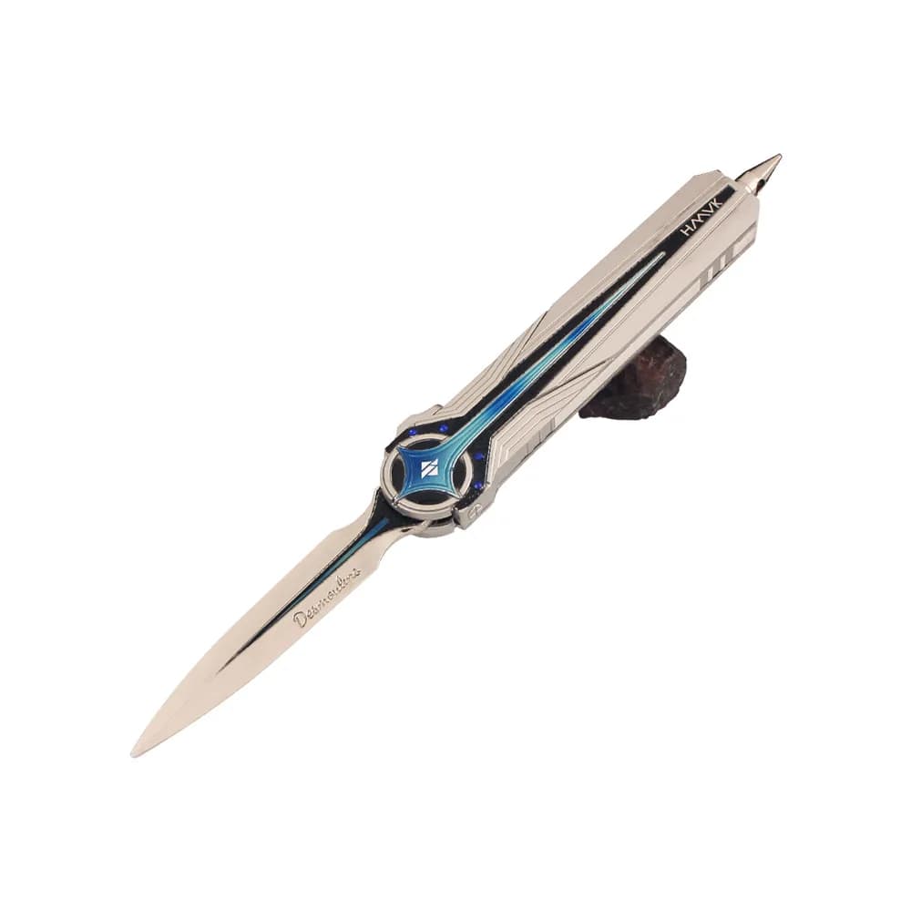 28CM Delta Peripherals Polaris Pocket Knife Holster Model Cosplay Training Sword Alloy Props Model  Crafts Room Decorations Coll