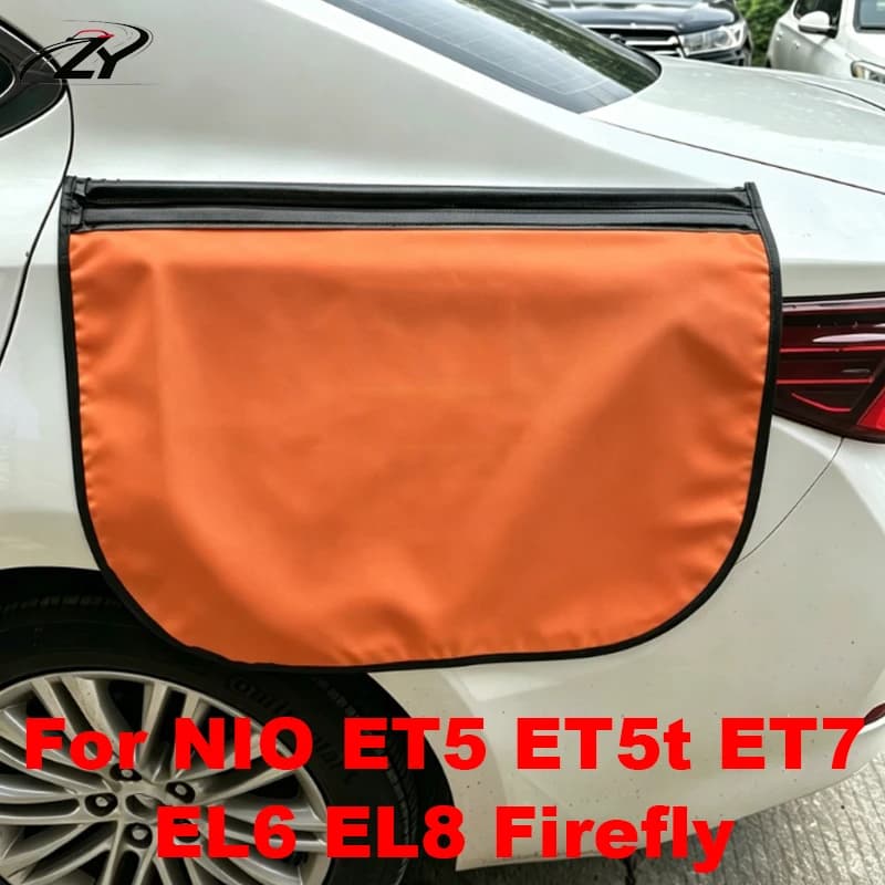 Magnetic Electric Vehicle Charger Port Protector Cover Car EV Charging Plug Protection for NIO ET5 ET5t ET7 EL6 EL8 Firefly