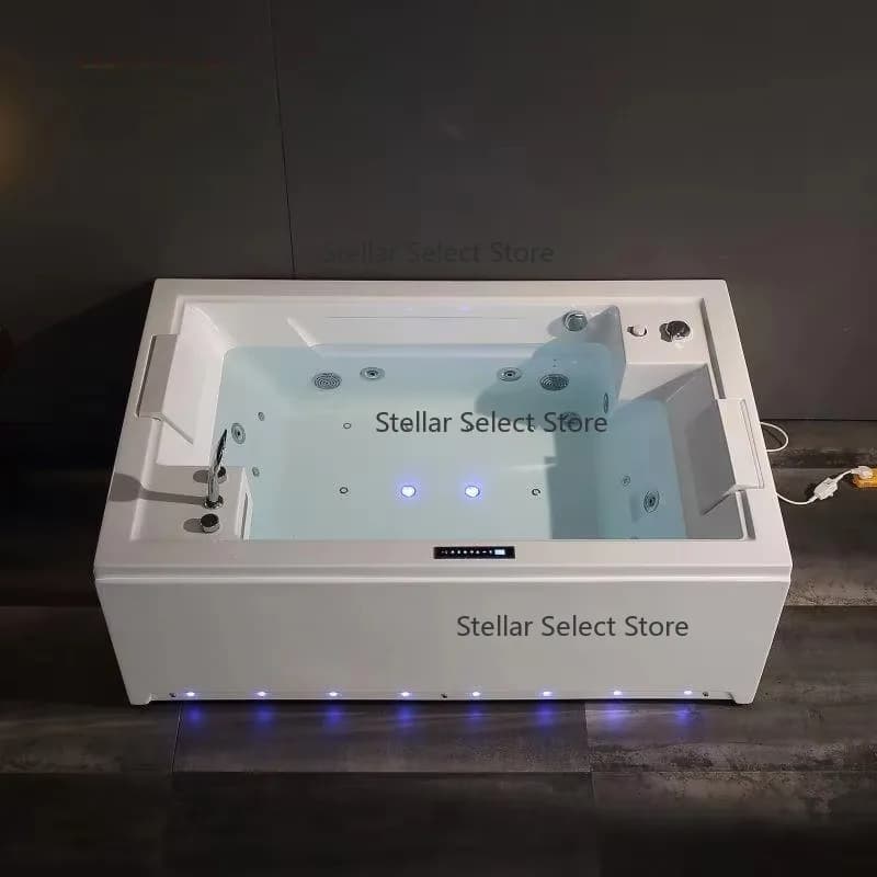 Foshan Modern Large Massage Bathtubs & Whirlpools Spa Best Selling Couples Hot Tub Indoor Bathroom Soaking Control Panel