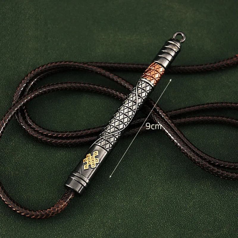 Unique Double Pride Animation Peripheral Weapons Little Fairy Li Jing Whip Alloy Weapon Model Decoration Collection GiftCos Toys