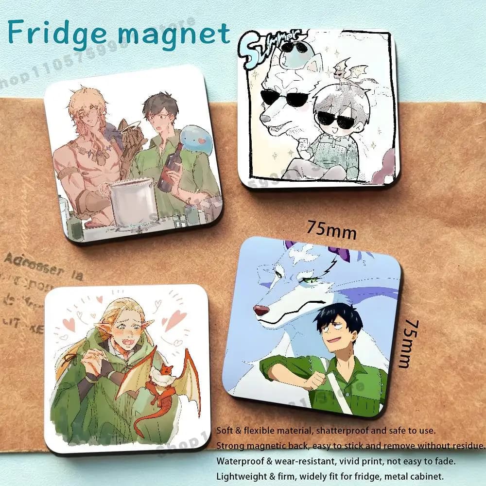 Mukouda Fel CCIAWWMAS Fridge Magnetic Magnet PVC Memorial Decor for Family Friends Students Adults