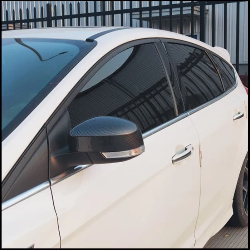 For Ford Focus 2012-2017 Door Side Wing Rearview Mirror Cover Cap Housing Replace Trim Car Styling Auto Accessories