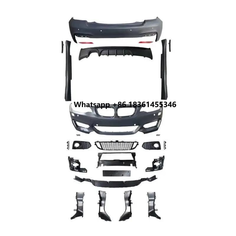 For  2 Series F22 2014-2020 Wholesale Car Modification MT M Sport Body Kit Bumper M Tech Bodykit