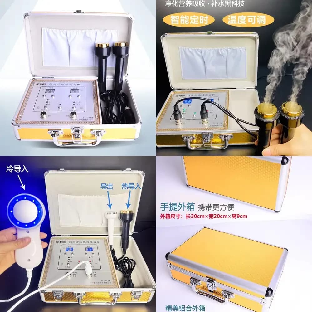 DDS Ultrasonic Device for Facial Essence Home Use Face Massager Wellness Instrument