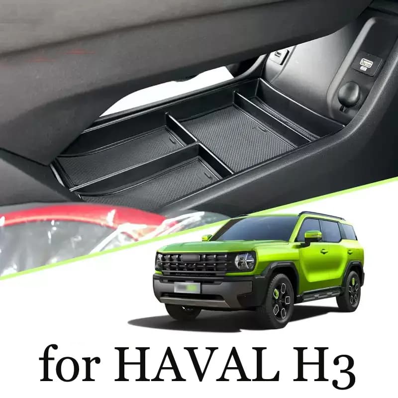 For HAVAL H3 2024 2025 Car Console Center Armrest Storage Box Container Glove Organizer Case Accessories
