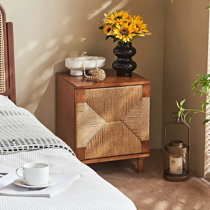 Accessories Art Deco Nightstands Storage Modern Lounges Luxury Bedside Table Drawer Lounges Mesita De Noche Room Furnitures