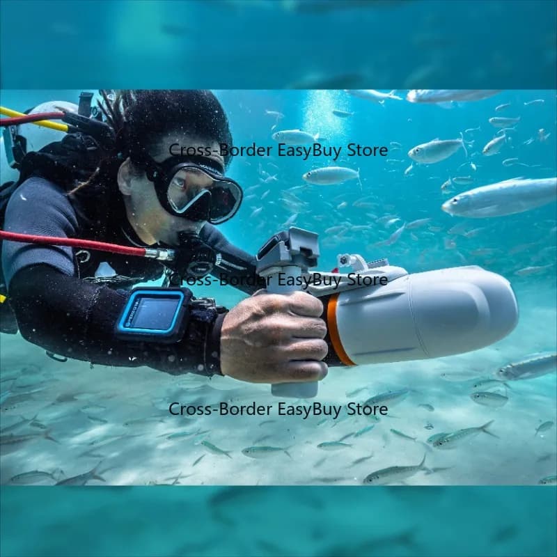 Electric fin paddleboard underwater propeller can be handheld for diving and electric swimming
