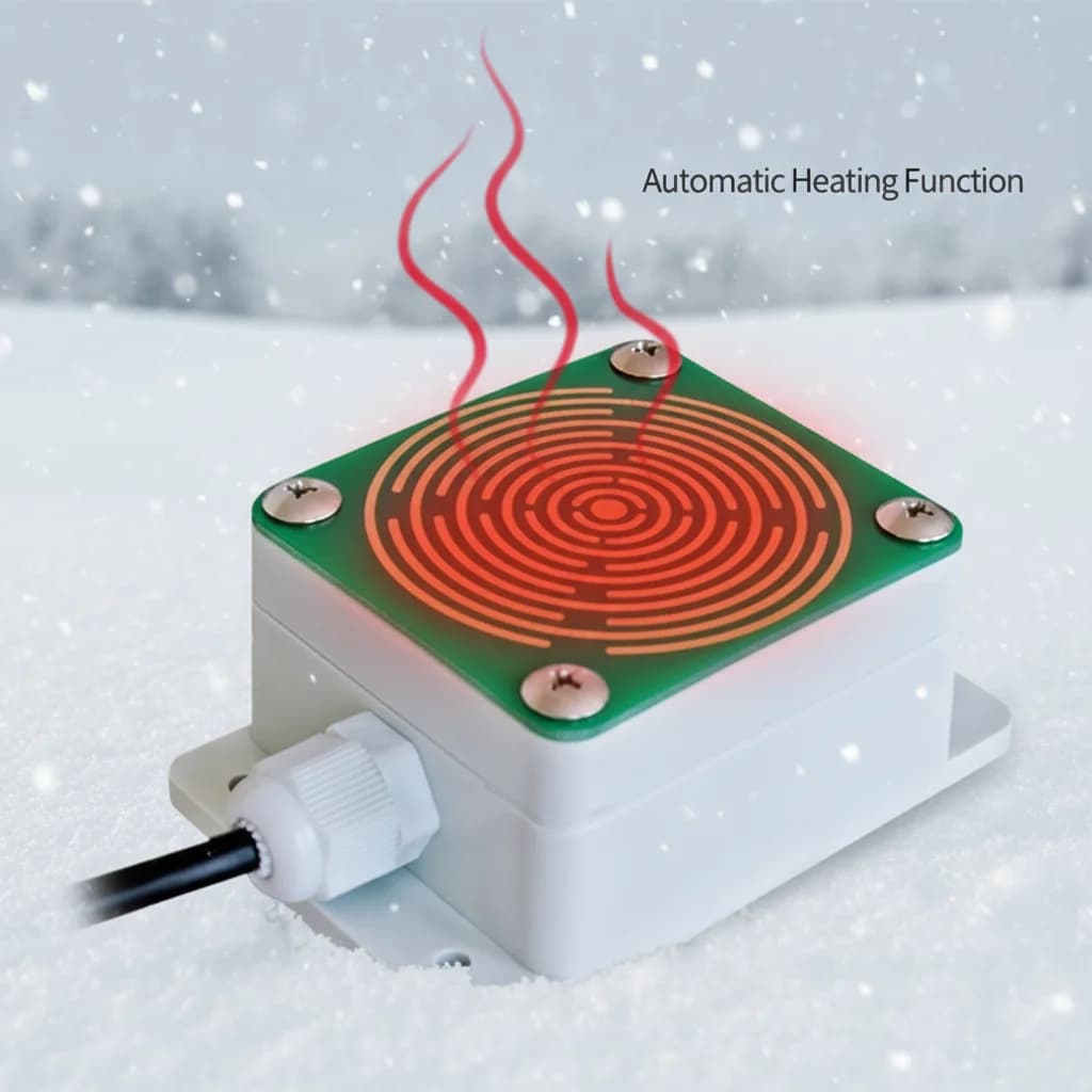 BGT RS485 Modbus Rain & Snow Sensor with Heating, Relay/Voltage/Current/NPN Output for Meteorological Monitoring