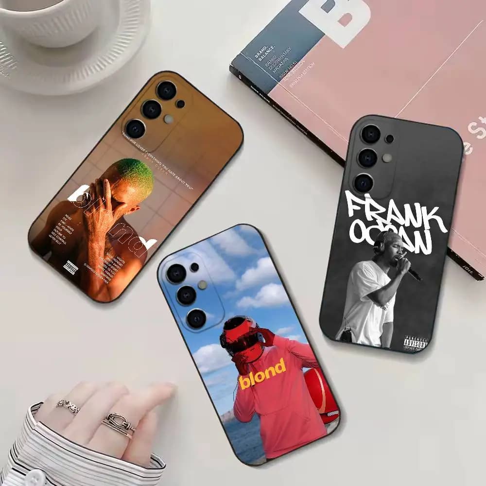 Singer Frank Blonde Oceans Hot phone Case For Samsung S26,25,24,21,22,23,30,20,Ultra,Plus,Fe,Lite Black Soft Cover