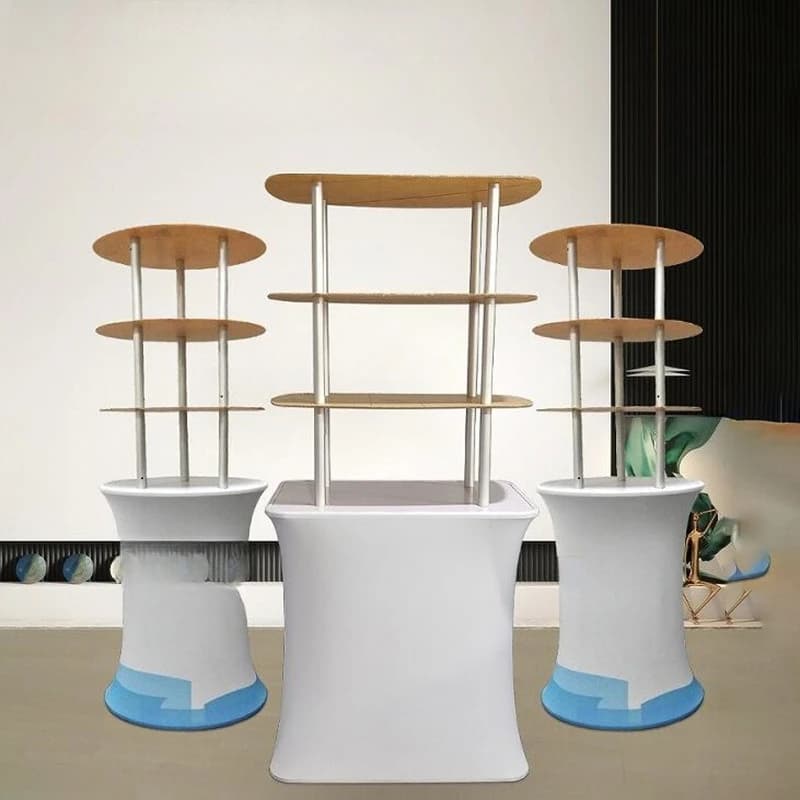 Special-shaped display case, folding shelf display case, product display stand foldable