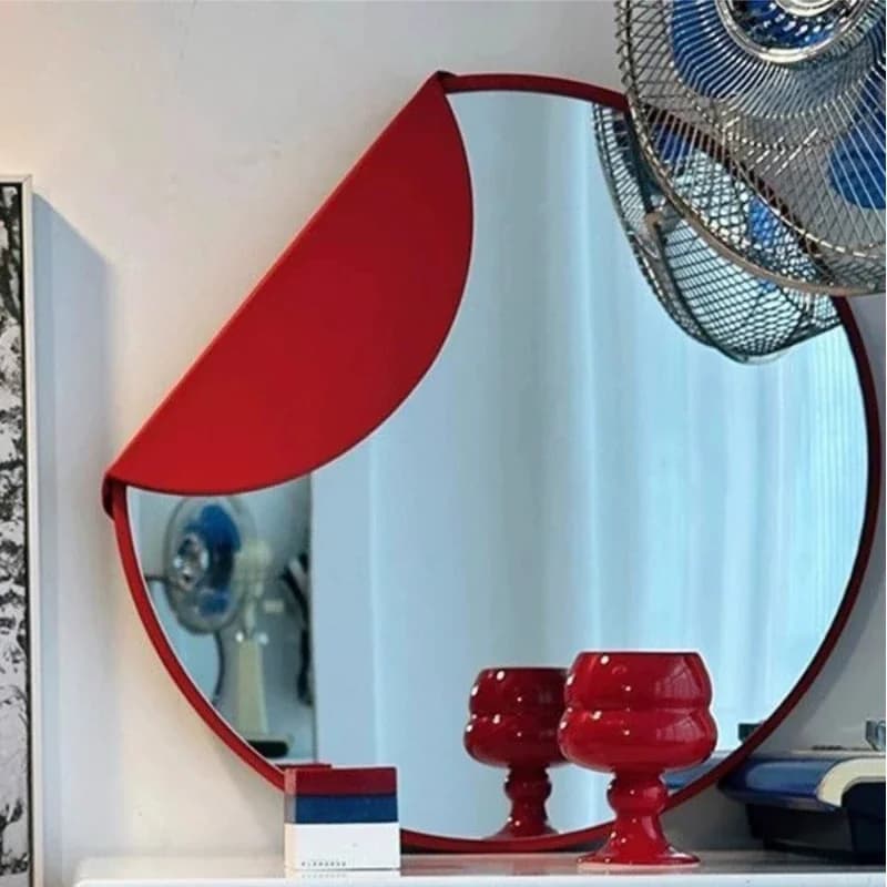 Round Vanity Mirrors Body Bathroom Corner Large Mirrors Door Vintage Espejos Decorativos De Pared Home Decor Accessories
