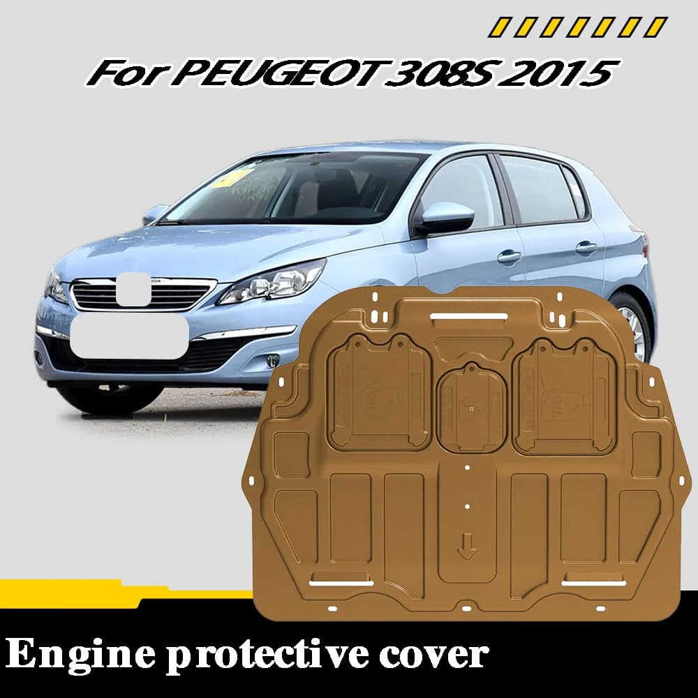 Under Engine Guard Splash Shield Mud Fender Cover Plate Fender Mudguard Protector For PEUGEOT 308S 2015 1.2T 1.6L 1.6T