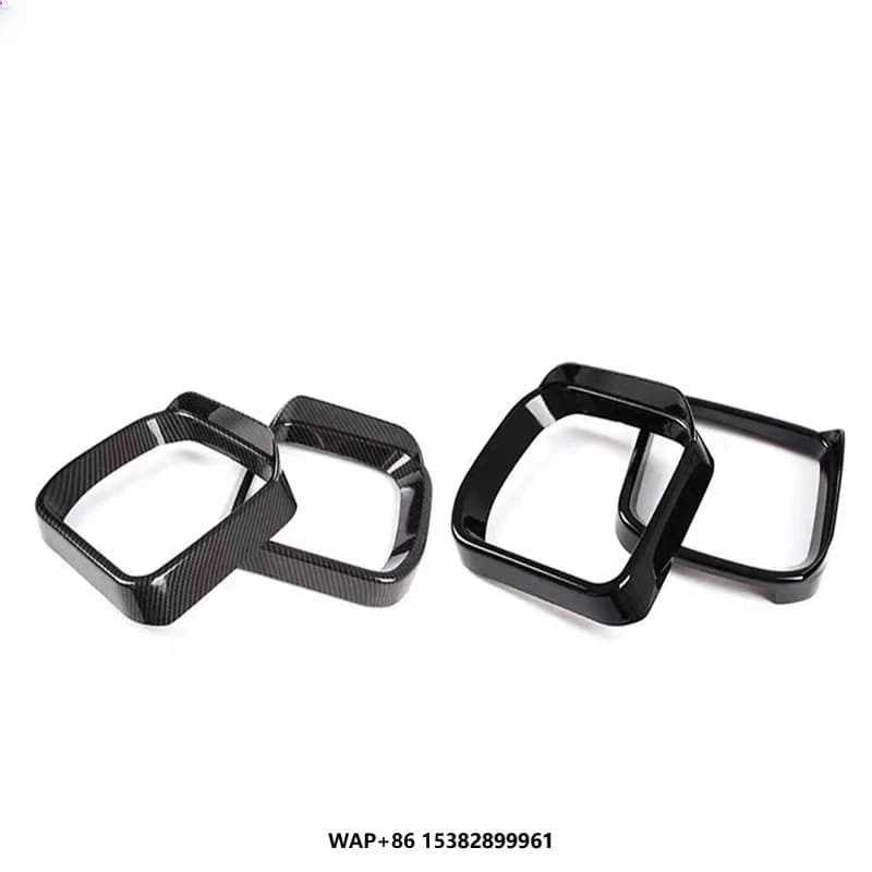 2020-2024 Year Defender Side Mirror Cover Rain Eyebrows for 90/110/130 Dry Carbon Fiber Car Back Mirror Cover Rain Shelter Frame