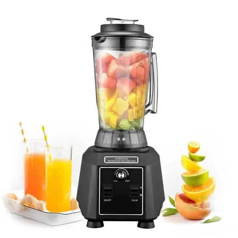 2026 Large 4L Capacity Commercial Heavy Magic Blender Variable Speed Smoothie and Ice Crusher for Household and Hotel