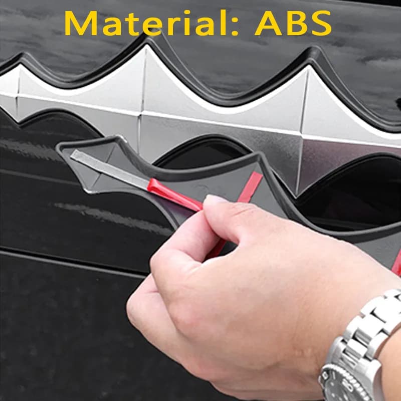 Car Front Rear Logo Stickers For BYD Leopard Titanium7/8 2024 2025 Car Black Badge Car Logo Front and Rear External Accessories