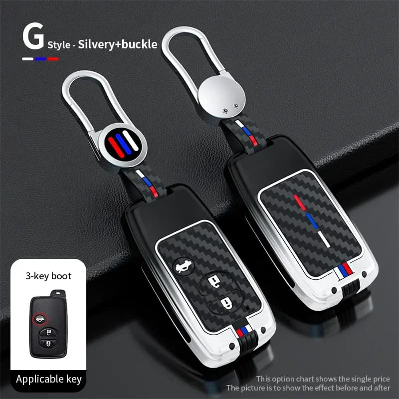 Car Remote Key Case Cover Shell Fob For Toyota Prius Camry Corolla Land Cruise Prado Crown For Subaru Forest XV Accessories