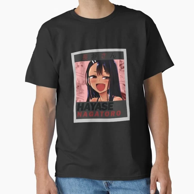 1030 Dont Toy With Me Nagatoro Hayase Gift for Anime lover 100% cotton Y2K clothes O -Neck Short Sleeve Graphic T-Shirt S-6XL