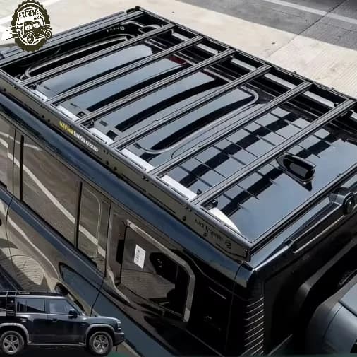 Aluminum Alloy High Capacity Roof Platform Luggage Rack for Jetour Traveler off Road Cargo Frame Direct Bolt on No Drilling
