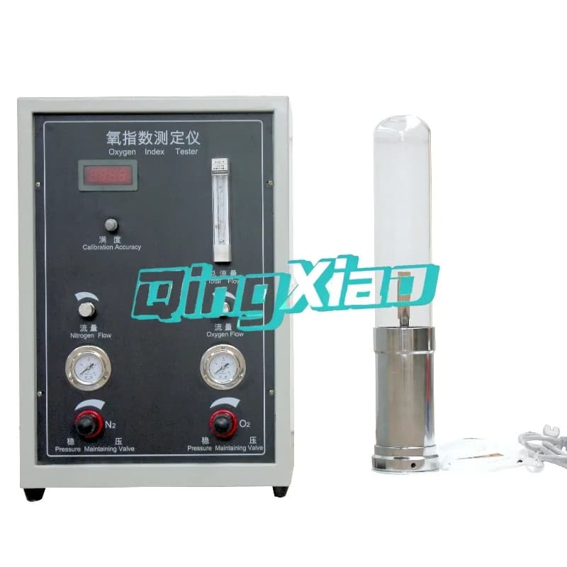 Oxygen Index Tester Analyzer Fully Automatic Digital Display For Plastic Rubber Fiber Textile Material High Precision Stable Use