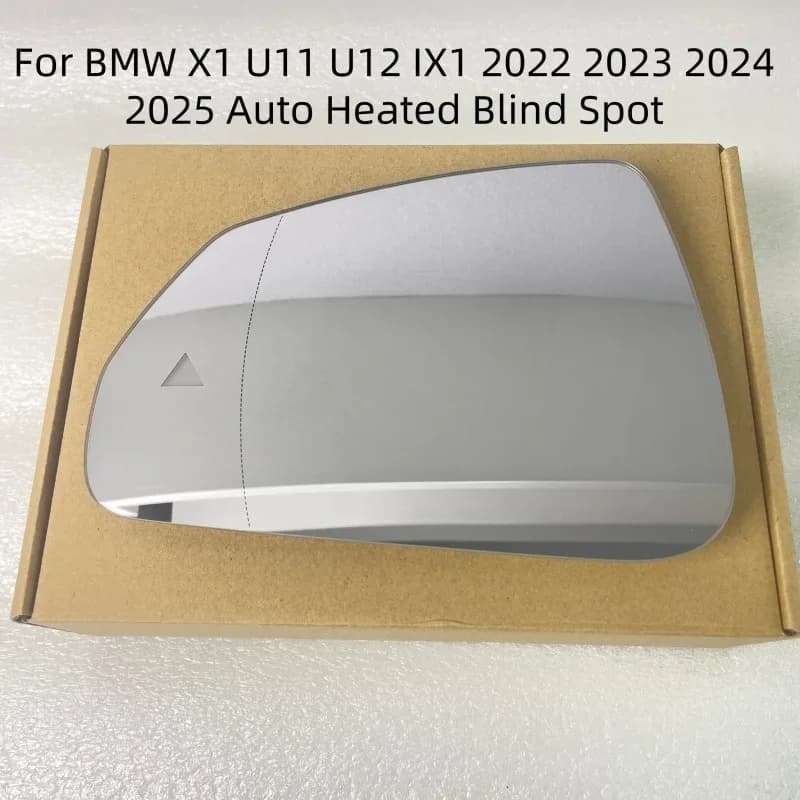 For BMW X1 U11 U12 IX1 2022 2023 2024 2025 Auto Heated Blind Spot Warning Rear Mirror Glass New