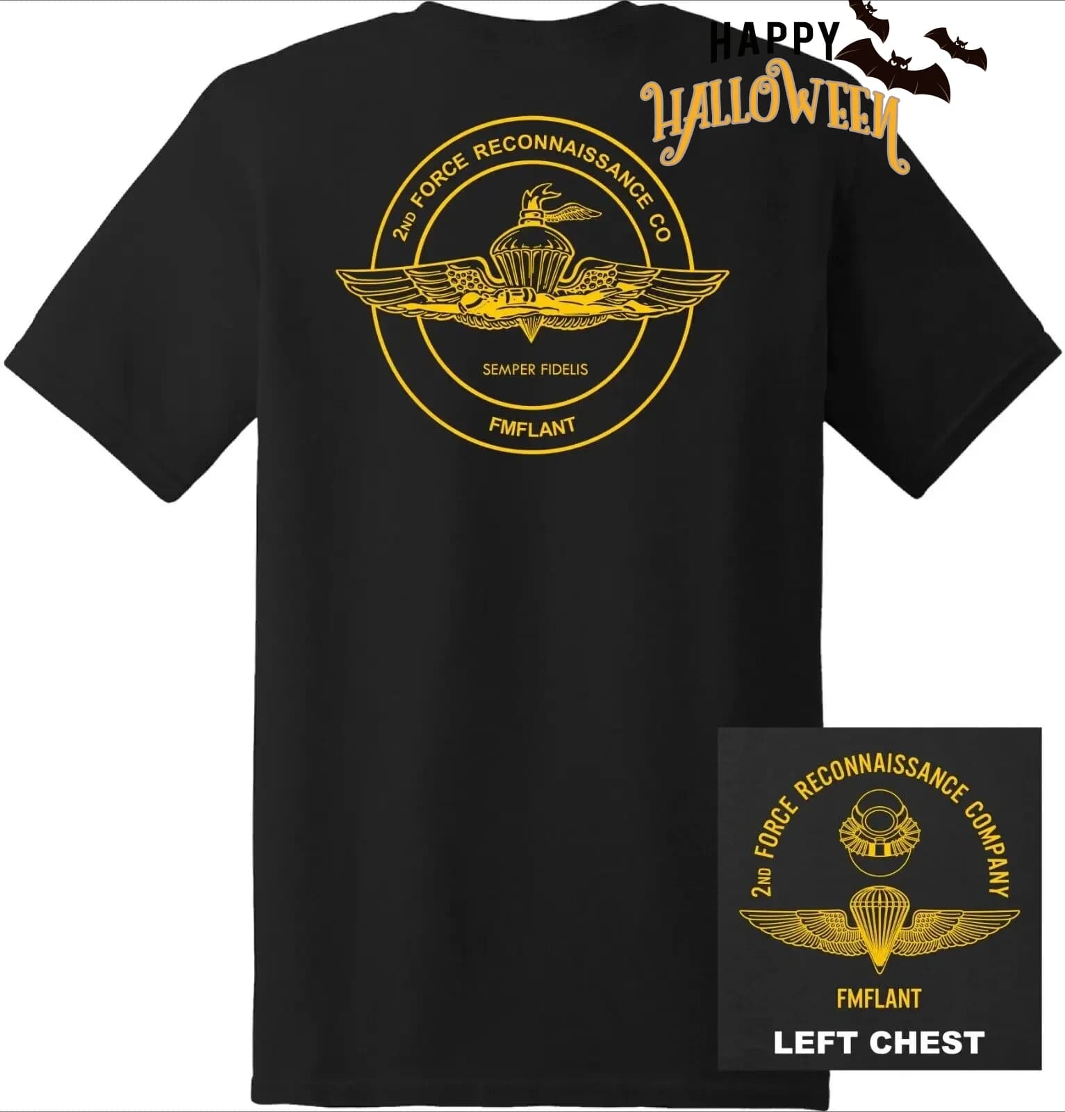 2nd Force Reconnaissance Co US Marine Corps Unit T-Shirt 100% Cotton O-Neck Short Sleeve Summer Casual Mens T-shirt Size S-3XL