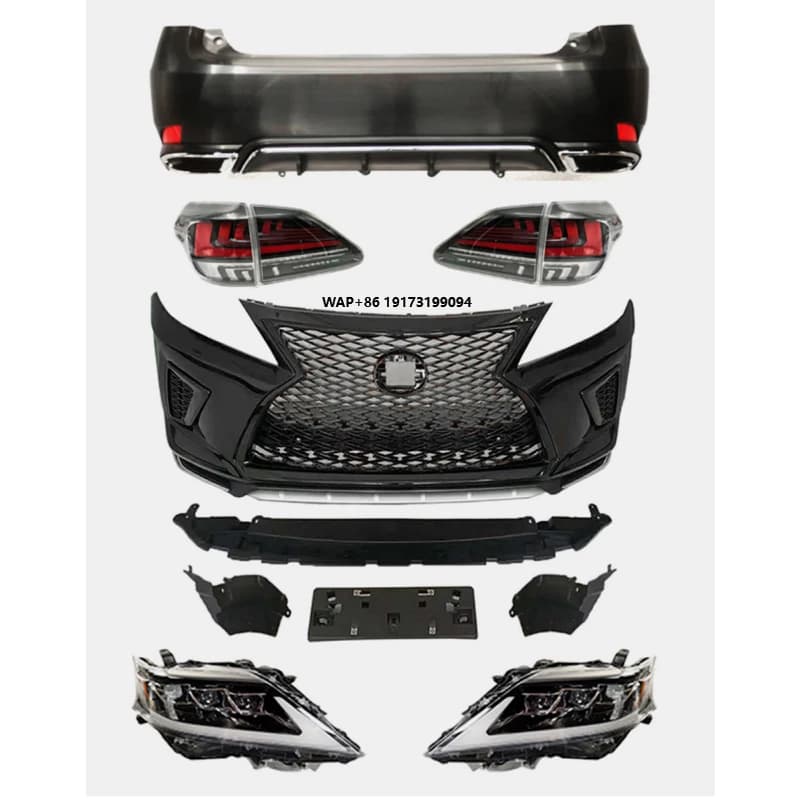 2020 RX Appearance Kit for 2009-2013 for RX Upgraded Car Bumpers