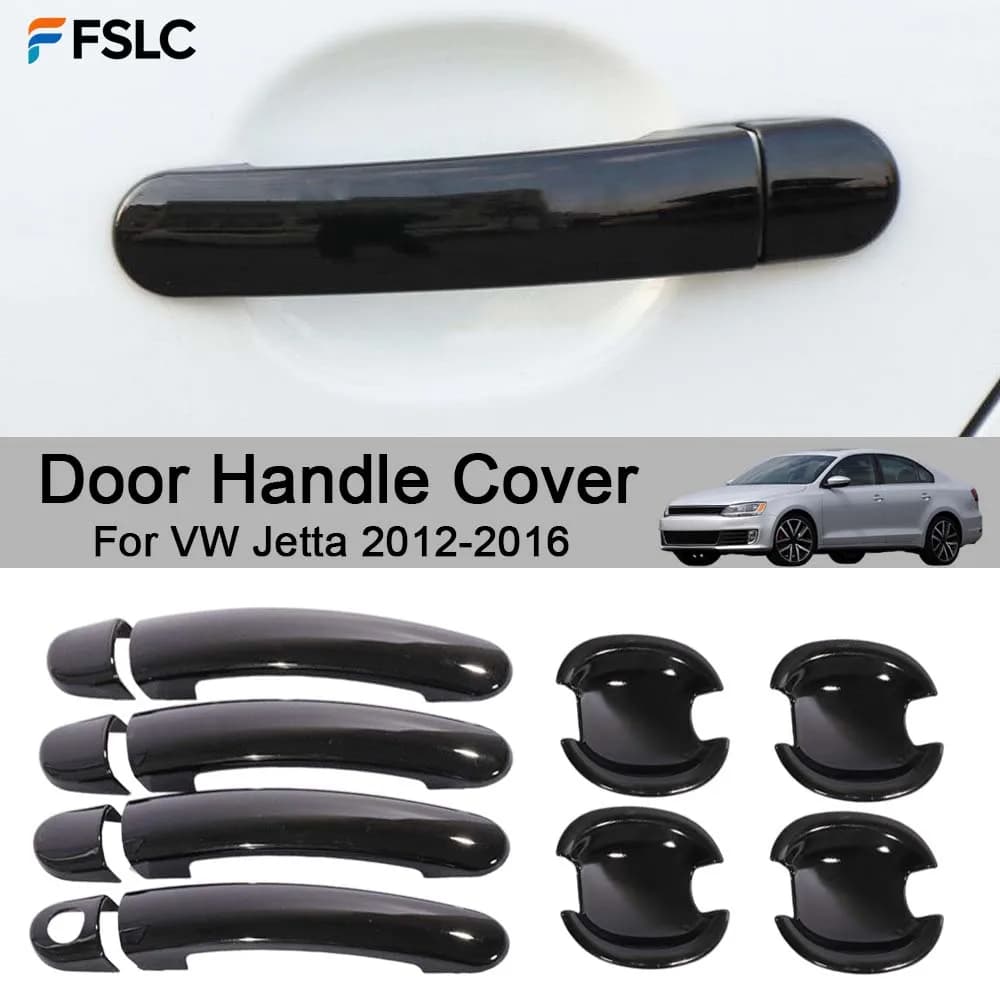 Car Decoration Door Handle Cover For VW Jetta 2012-2016 Cars Accessories Exterior Styling Upgrade Modify A Car
