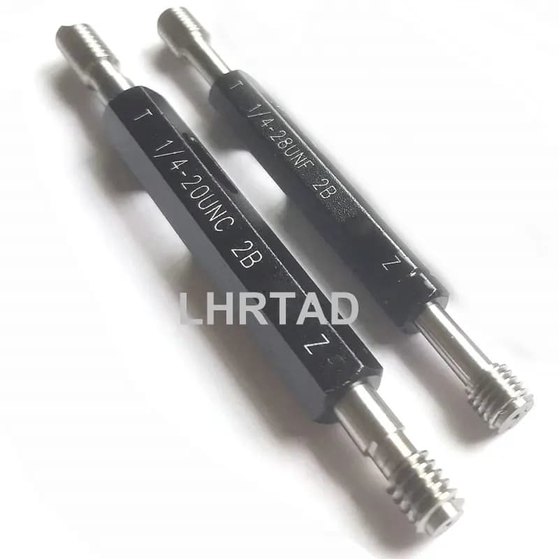 Unified thread gauge UN UNC1/4 Fine Screw threads plug gauges Gage 2B UNF UNEF UNS 1/4 1/4-28 gauge 1/4-32 1/4-36 1/4-40 1/4 20