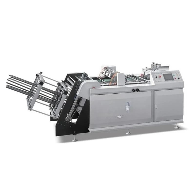 Carton forming high-speed stable carton gluing machine, hot dog box , hamburger box machine, disposable