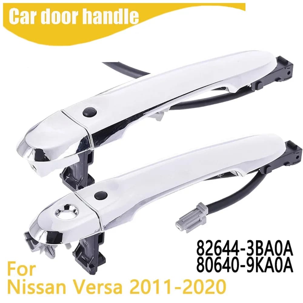 Mango externo de galvanoplastia inductiva para Nissan Versa 2011-2020 80640-9KA0A
