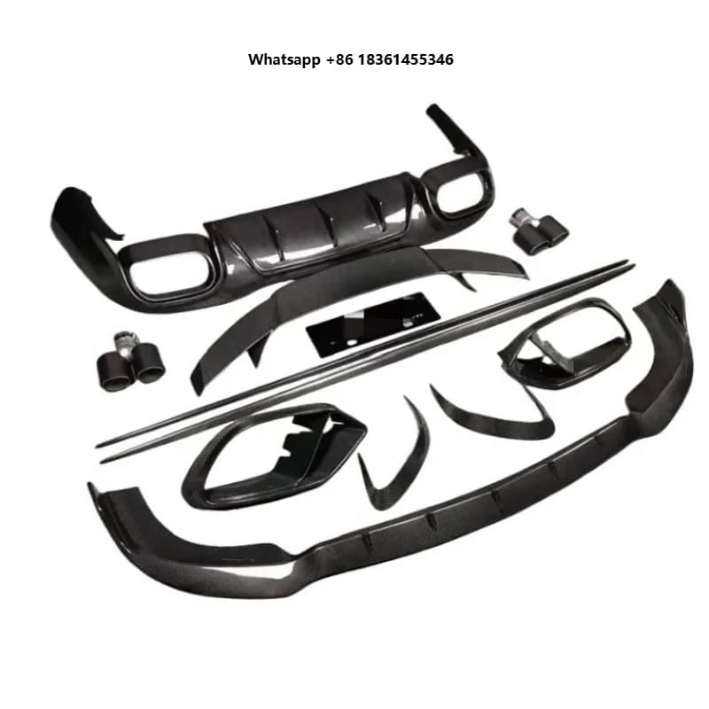 For GT50 GT53 Upgrade Spoiler Carbon Fiber BS Style Bodykit Parts Body Kit Car B DurablePremium Accessories