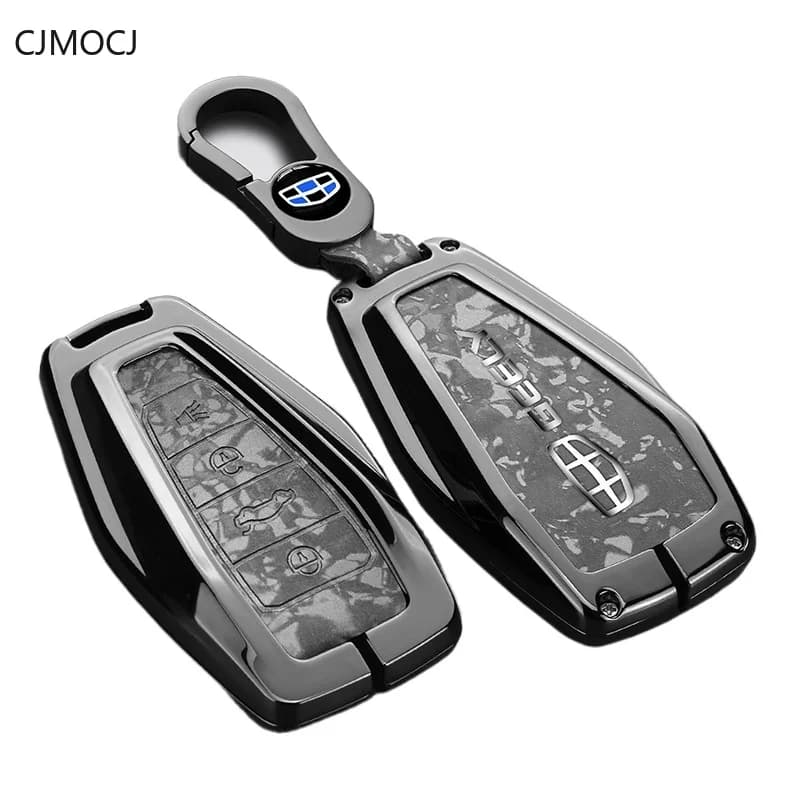 Key Cover Case for Geely Geometry E/Jiayi/Vision S1/Haoyue L/Xingrui L/Emgrand/Xingyue L/Xingrui/Boyue/Panda - Key Fob Shell