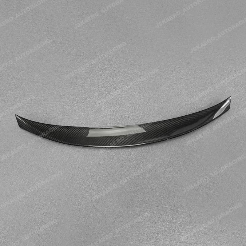 For KIA Stinger 17-22 Carbon Fiber Rear Trunk Duckbill Spoiler Wing Stick Lip