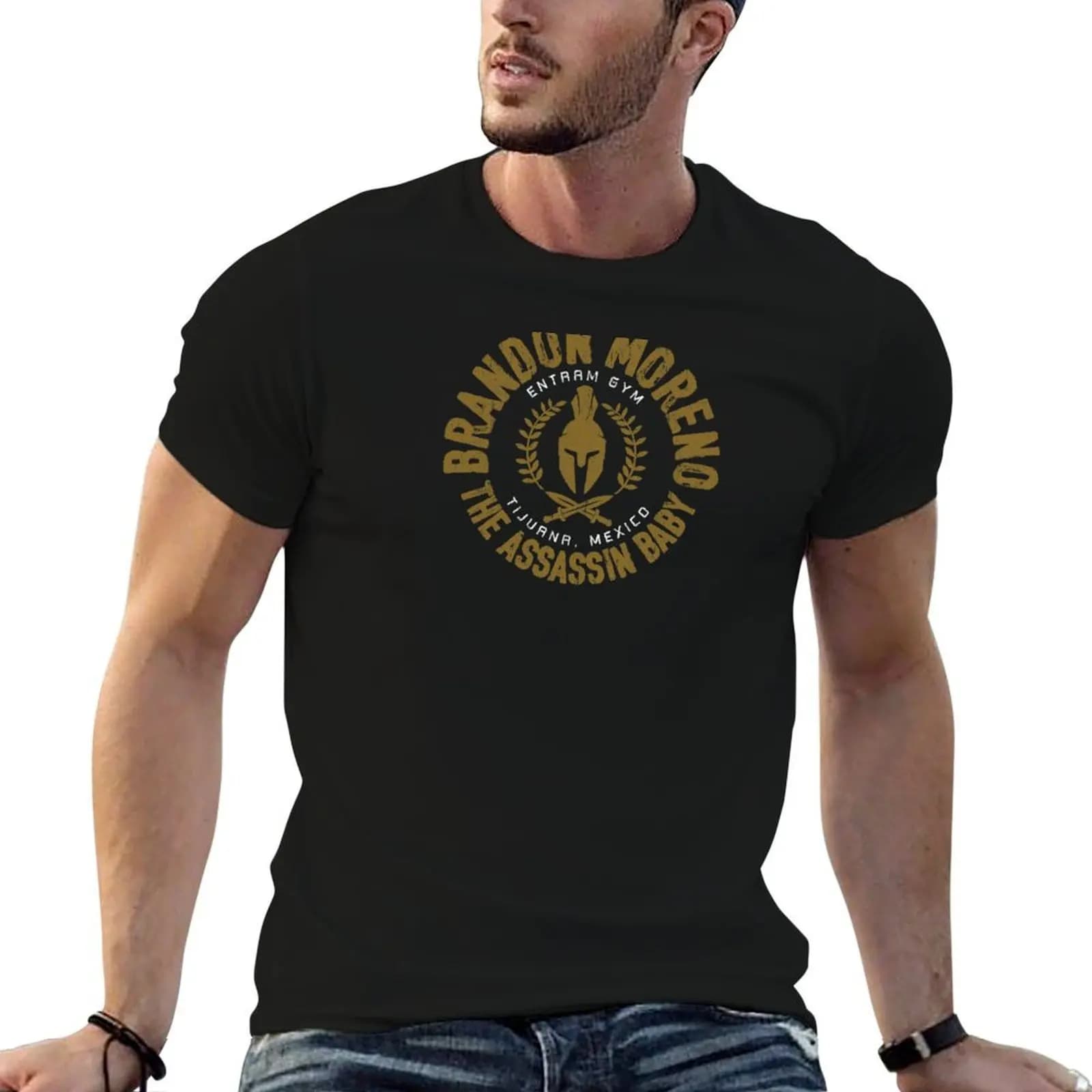 Brandon Moreno T-Shirt oversize t-shirts man kawaii clothes men clothings